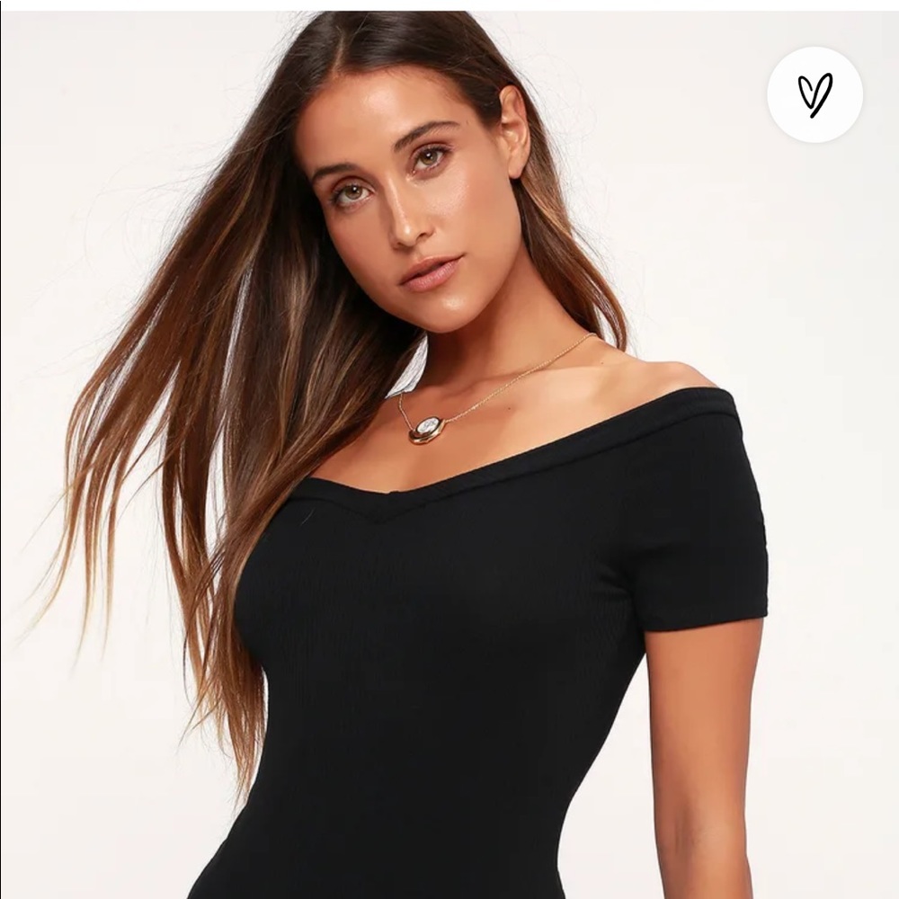Lulus Black Bodysuit